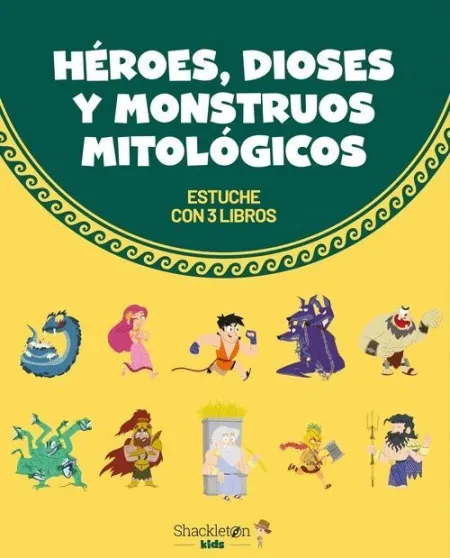 Pack 3Vols Héroes, Dioses y Monstruos Mitológicos