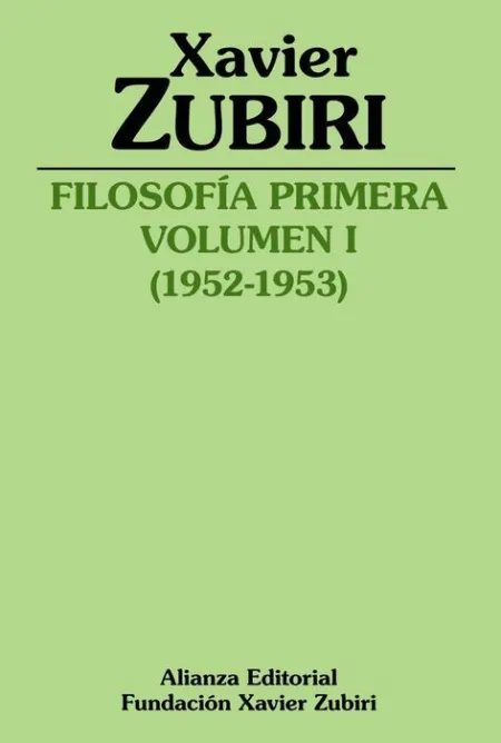 Filosofía Primera (1952-1953)