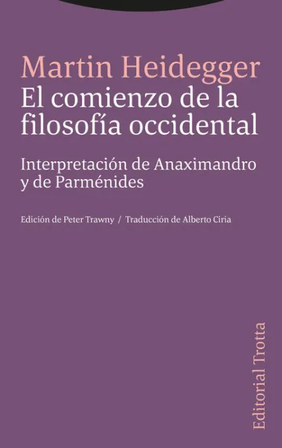 El Comienzo de la Filosofía Occidental
