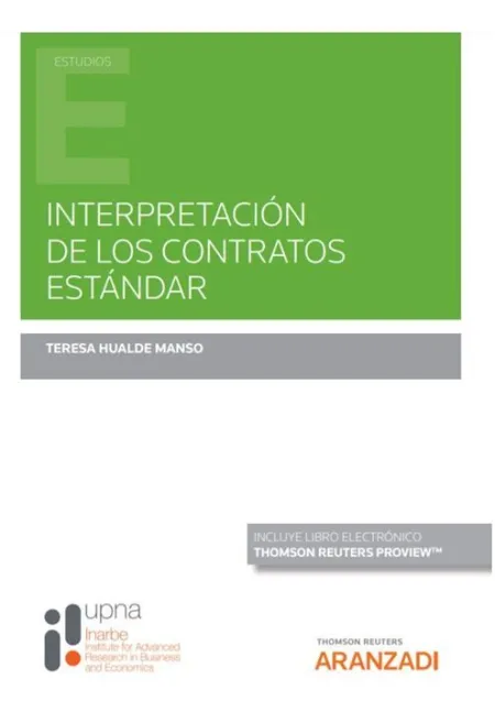 Interpretación de los Contratos Estándar (Papel + E-Book)