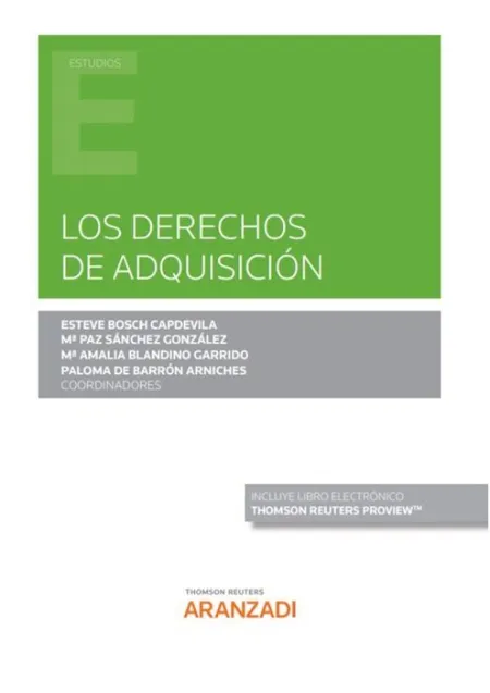 Los Derechos de Adquisición (Papel + E-Book)
