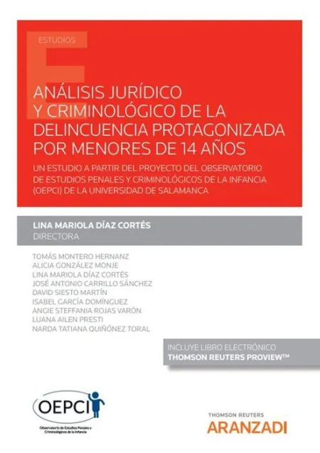Análisis Jurídico y Criminológico de la Delincuencia Protagonizada por Menores D
