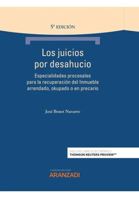 Los Juicios por Desahucio (Papel + E-Book)