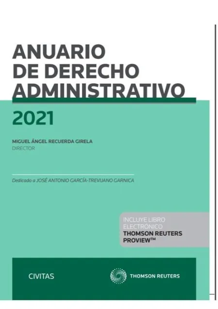 Anuario de Derecho Administrativo 2021 (Papel + E-Book)