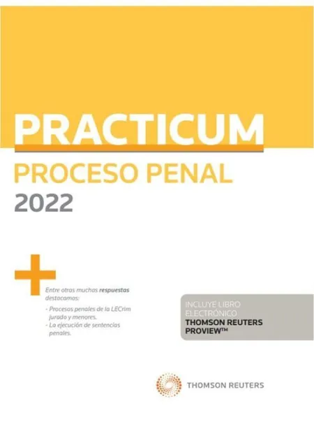 Practicum Proceso Penal 2022 (Papel + E-Book)