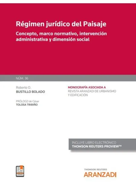 Régimen Jurídico del Paisaje (Papel + E-Book)