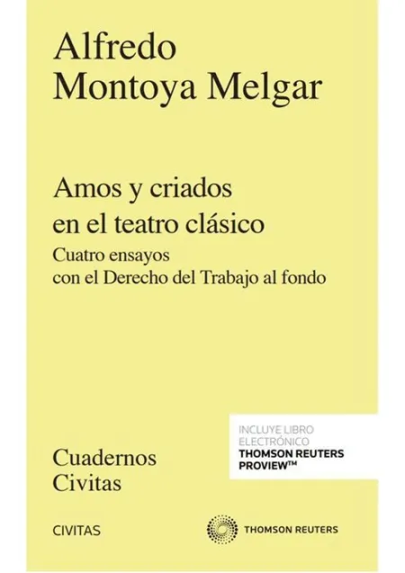 Amos y Criados en el Teatro Clásico (Papel + E-Book)