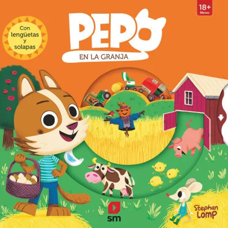 Pepo en la Granja con Lenguetas y Solapas