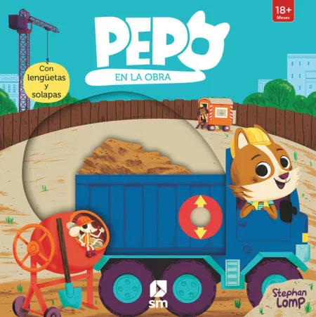 Pepo en las Obras con Lenguetas y Solapas