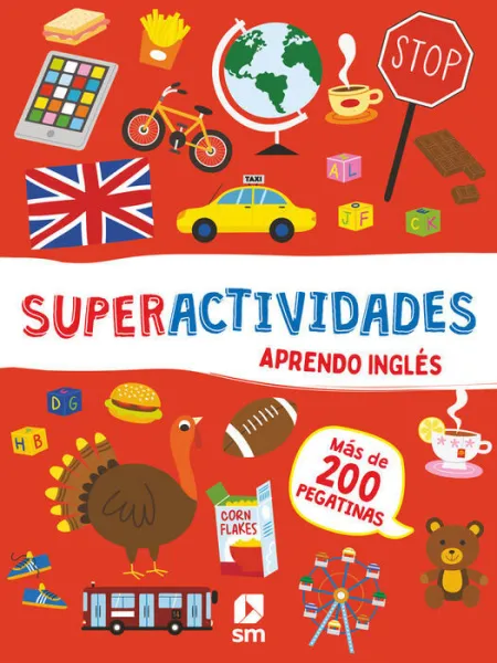 Aprendo Inglés Superactividades con Pegatinas