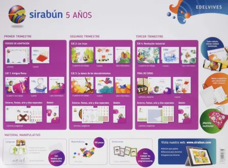 016 5Años Sirabun 3 Trimestres ( Caja Lila )