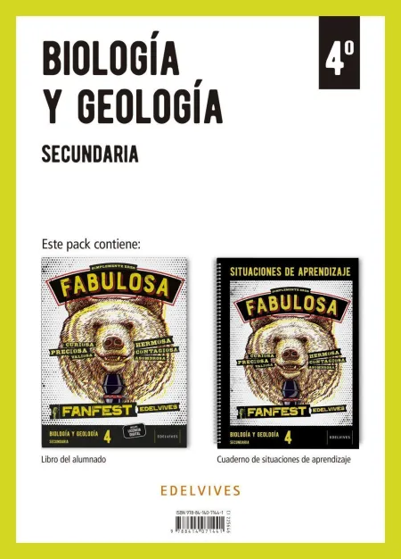 026 4Eso Biología y Geología -Proyecto Fanfest- Libro del Alumno + Cuaderno