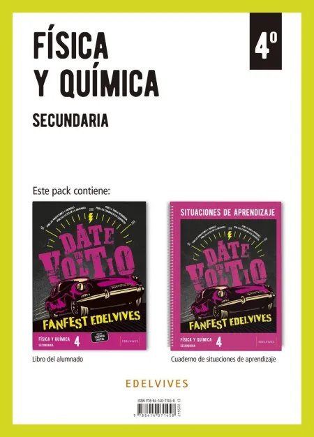 026 4Eso Física y Química -Proyecto Fanfest- Libro del Alumno+ Cuaderno