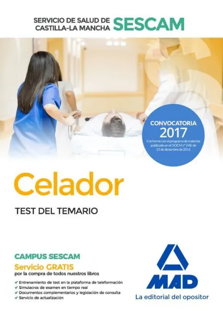 017 Test Celador Sescam ( Servicio Salud Castilla-La Mancha 9