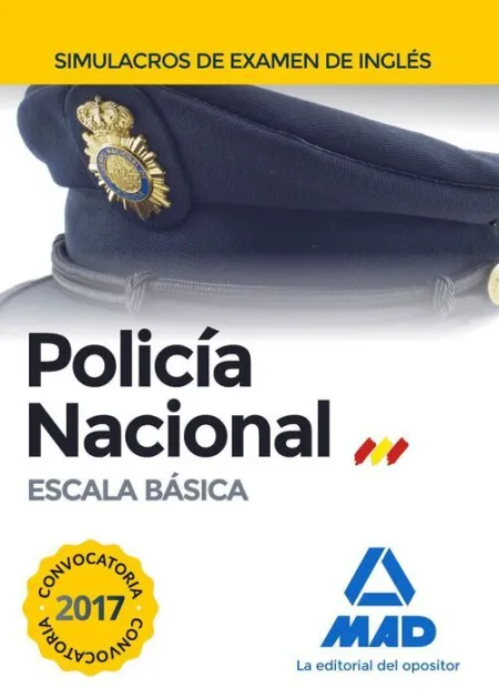 017 Simulacros Ingles Policía Nacional Escala Basica