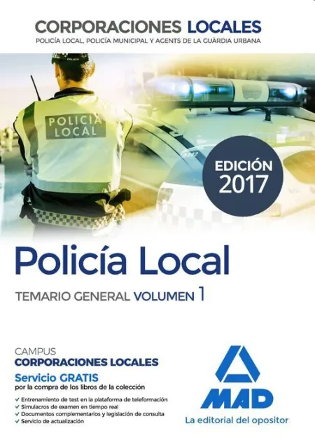 017 T1 Policía Local de Corporaciones Locales