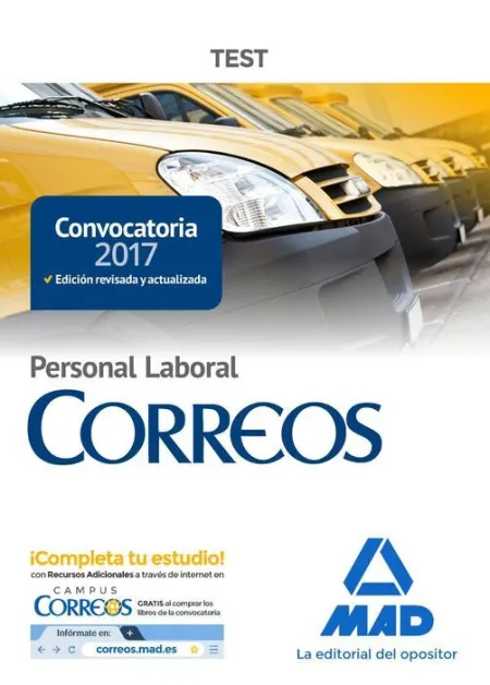 017 Test Personal Laboral de Correos y Telégrafos