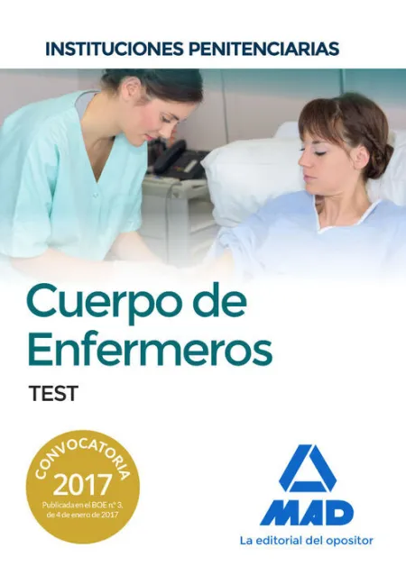 017 Test Enfermeros de Instituciones Penitenciarias. Test