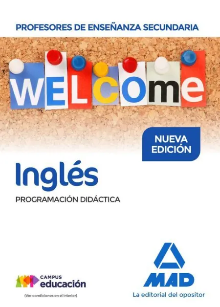 017 Ingles Profesores Enseñanza Secundaria. Programación Didáctica