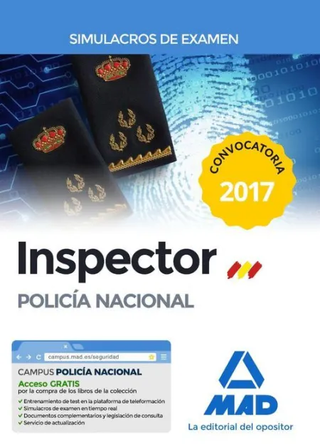 017 Simulacros Inspector de Policía Nacional Simulacros de Examen