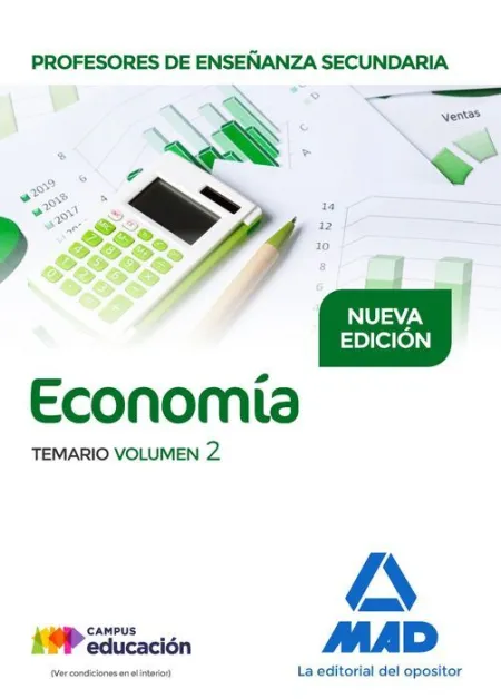 018 T2 Economia Profesores Enseñanza Secundaria Temario