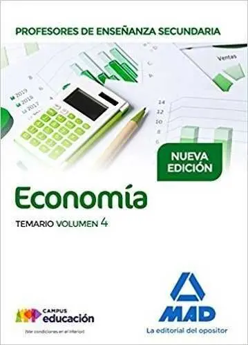 018 T4 Economía Profesores de Enseñanza Secundaria