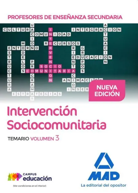017 T3 Intervencion Sociocomunitaria Profesores de Enseñanza Secundaria