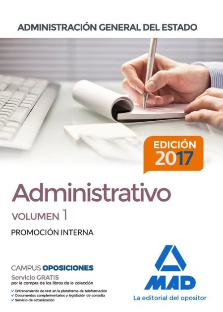 017 T1 (Interna) Administrativo Administración General Estado -Promocion Interna