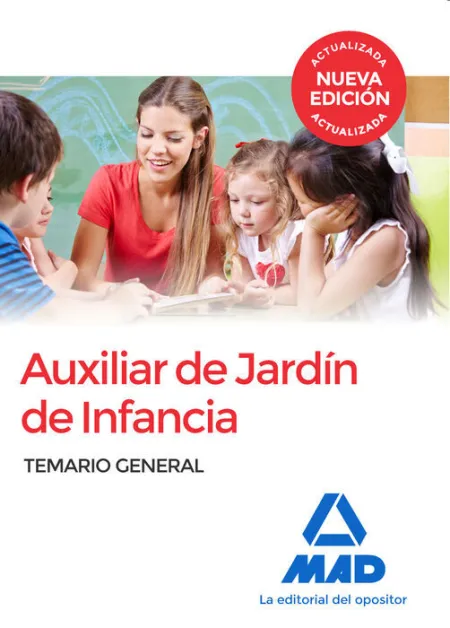 017 Temario Auxiliar de Jardín de Infancia. Temario General
