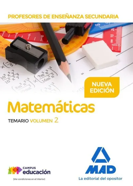 017 T2 Matematicas Profesores de Enseñanza Secundaria