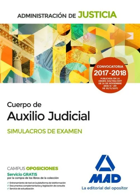 018 Sim Cuerpo Auxilio Judicial de la Administración de Justicia