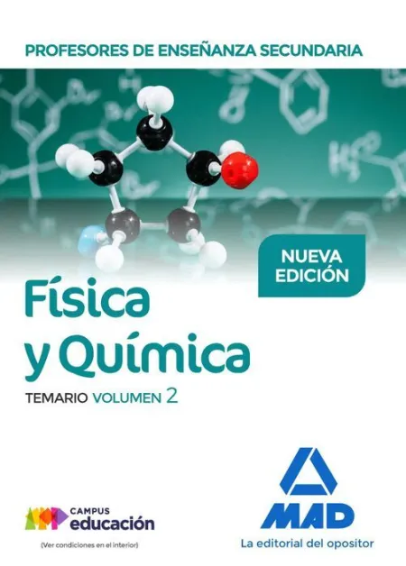 018 T2 Fisica y Quimica Profesores Enseñanza Secundaria -Temario