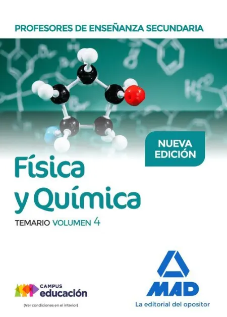 018 T4 Fisica y Quimica Profesores Enseñanza Secundaria -Temario