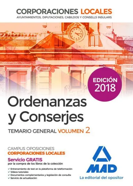 018 T2 Ordenanzas y Conserjes de Corporaciones Locales