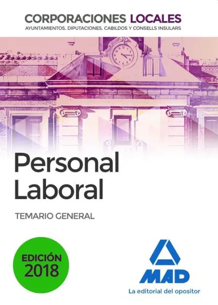 018 Temario Personal Laboral de Corporaciones Locales