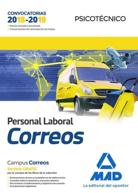 018 Psic Personal Laboral Correos -Psicotécnico