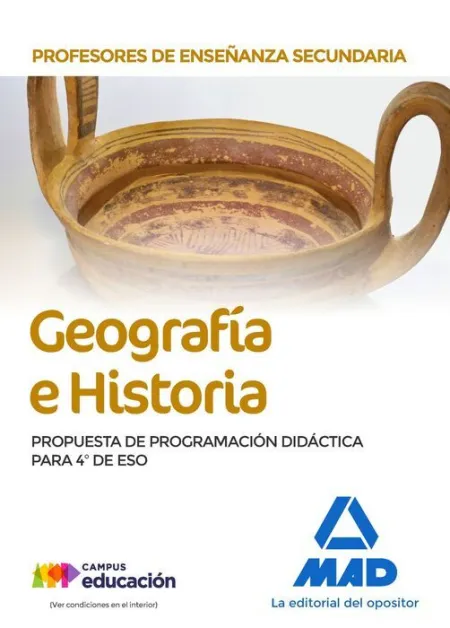 018 Prog. Didactica Profesores de Enseñanza Secundaria Geografía e Historia. Propuesta de Programación Didáctica para 4º de eso