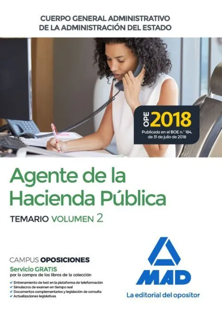 018 T2 Agente de la Hacienda Pública de la Administración del Estado