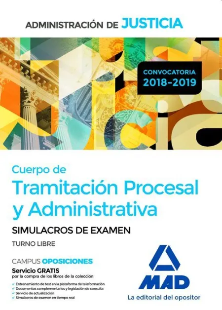 018 (Libre) Sim Tramitación Procesal Administración de Justicia