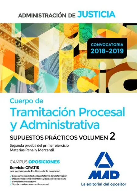 018 (Libre) T2 Sup Tramitación Procesal y Administrativa Administración de Justicia