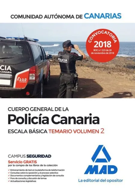 018 T2 Policía Canaria Escala Básica