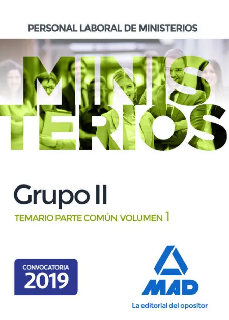 019 Grupo Ii. T1 Comun Ministerios Personal Laboral -Temario Parte Comun