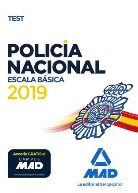 019 Test Policía Nacional Escala Básica