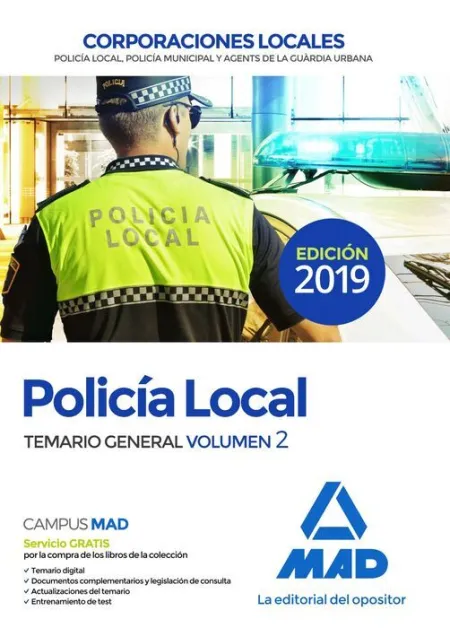019 T2 Policía Local Corporaciones Locales