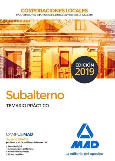 019 Practico Subalterno Corporaciones Locales