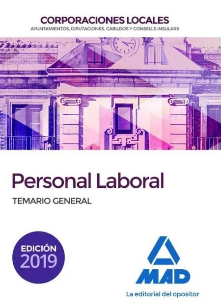 019 Temario Personal Laboral de Corporaciones Locales