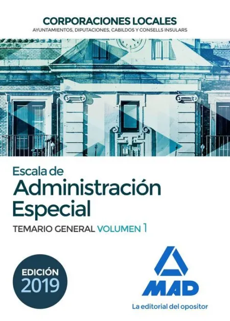 019 T1 Escala Administracion Especial Corporaciones Locales