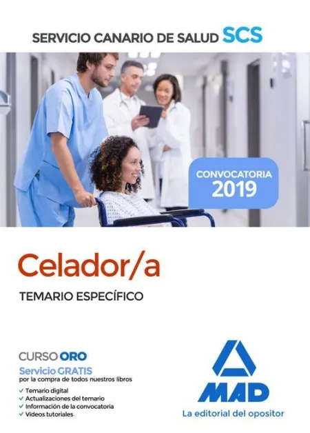 019 Espec Celador/A del Servicio Canario de Salud Temario Especifico
