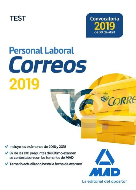 019 Test Correos Personal Laboral