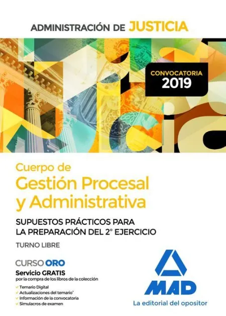 019 (Libre) Sup 2Ejer Gestion Procesal y Administrativa Administracion Justicia
